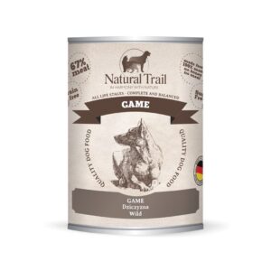 NATURAL TRAIL Game - drėgnas ėdalas šunims - 800g