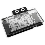 Alphacool Core RX 9070 Hellhound/Reaper/Pulse/Pure GPU Water Block, ARGB, with Backplate - Acrylic