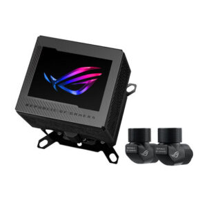 ASUS ROG Ryujin III CPU water block - for Intel and AMD, black