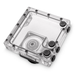 EK Water Blocks EK-Quantum Kinetic3 FLT D5 PWM Reservoir-Pump Combo - 140mm, D-RGB, Acrylic