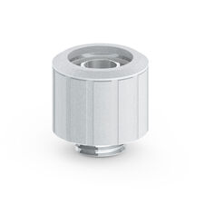 Bitspower Artemis Anschluss gerade G1/4 Zoll AG auf 16/10mm - Sandblast silber