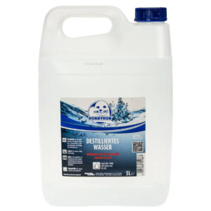 Distilled water (DIN 13060, DIN 43530 & EN 285) - 5 litres