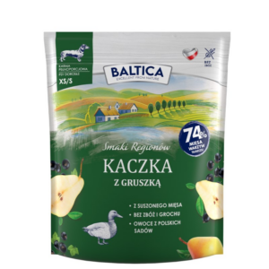 BALTICA Smaki regionów Small breeds Duck with pear - sausas maistas šunims - 1kg - Image 2