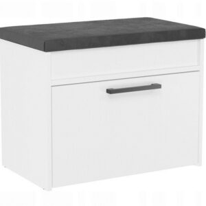 Topeshop PARMA MINI BIEL batų dėžė Uždaras Balta