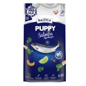 BALTICA Excellent Puppy Salmon Hypoallergenic Small breeds - sausas maistas šunims - 3kg