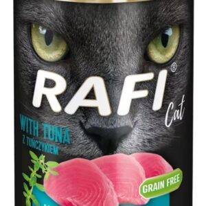 DOLINA NOTECI Rafi Cat Adult with tuna - drėgno kačių ėdalo - 400g