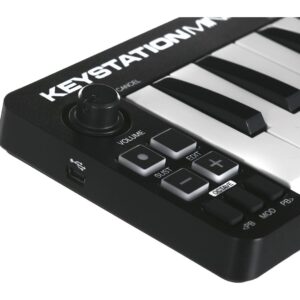 M-AUDIO Keystation Mini 32 MK3 MIDI klaviatūra 32 raktai USB Juoda, Balta - Image 2