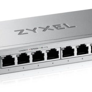 Zyxel GS1200-8V3 Valdomas L2 Gigabit Ethernet (10/100/1000) Desktopas Pilka - Image 2