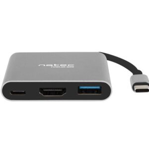 NATEC MULTI PORT FOWLER MINI (USB-C PD, HDMI 4K) - Image 3