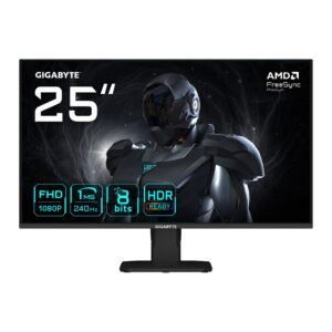 GIGABYTE GS25F2A kompiuterio monitorius 62,2 cm (24.5") 1920 x 1080 pikseliai „Full HD“ LED Juoda