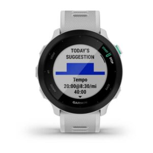 Garmin Forerunner 55 2,64 cm (1.04") MIP 42 mm Skaitmeninis 208 x 208 pikseliai Juoda GPS (palydovinis)