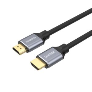 UNITEK C139W HDMI kabelis 3 m HDMI A tipo (standartinis) Juoda, Pilka