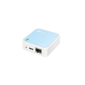 TP-Link TL-WR802N belaidis maršrutizatorius Greitas eternetas Viena juosta (2,4 GHz) Mėlyna, Balta - Image 2