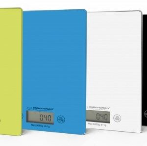 Esperanza EKS002G virtuvinės svarstyklės Elektroninės virtuvinės svarstyklės Žalia, Geltona Stalviršis Stačiakampis - Image 2