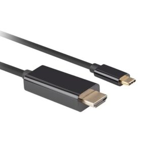LANBERG KABELIS USB-C(M)->HDMI(M) 3M 4K 60HZ JUODAS - Image 3