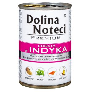 DOLINA NOTECI Premium Rich in turkey - Šlapias maistas šunims - 400 g
