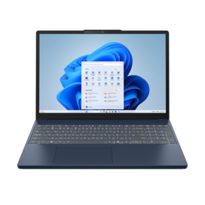 Lenovo IdeaPad Slim 3 15IRH10 Intel® Core™ i5 i5-13420H Knyginis kompiuteris 38,9 cm (15.3") WUXGA 16 GB DDR5-SDRAM 512 GB SSD Wi-Fi 6 (802.11ax) NoOS Mėlyna