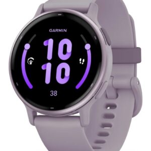 Garmin Vivoactive 5 3,05 cm (1.2") AMOLED Skaitmeninis 390 x 390 pikseliai Lietimui jautrus ekranas Violetinė „Wi-Fi“ GPS (palydovinis) - Image 1