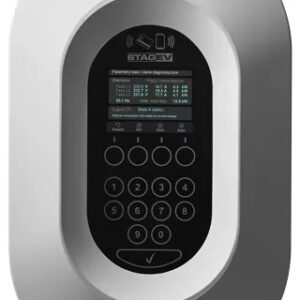 STAG EV STAG-EV-WB-11KW automobilio akumuliatoriaus įkroviklis 230/400 V AC (L-N / L-L), 3-phase Grafitas, Balta