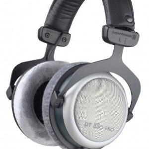 Beyerdynamic DT 880 PRO Ausinės Vielinis Su lankeliu Muzika Juoda, Sidabras