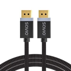 SAVIO DISPLAYPORT (M) - KABELIS DISPLAYPORT (M), V1.4, 3 m, CL-176