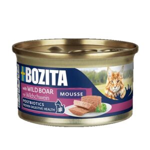 BOZITA Mousse Wild boar - šlapias kačių maistas - 85g