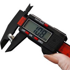 Thermal Grizzly TG Caliper Digital Vernier Caliper, 150 mm, IP54, ABS - black