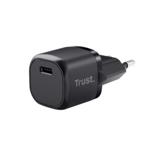 MOBILE CHARGER WALL MAXO 20W/USB-C BLACK 25174 TRUST - Image 1