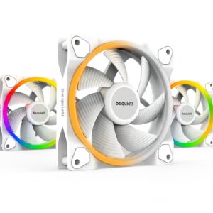 CASE FAN 120MM LIGHT WINGS PWM/WHITE PWMBL100 BE QUIET