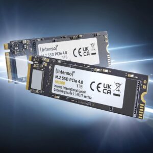 SSD|INTENSO|MI500|500GB|M.2|NVMe|3D NAND|Write speed 4000 MBytes/sec|Read speed 5300 MBytes/sec|4mm|TBW 300 TB|MTBF 1500000 hours|3836450
