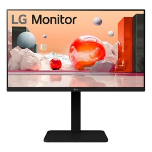 LCD Monitor|LG|24BA550-B|24"|Panel IPS|1920x1080|16:9|100 Hz|Matte|5 ms|Speakers|Swivel|Pivot|Height adjustable|Tilt|Colour Black|24BA550-B