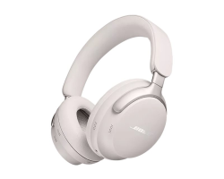 Bose QuietComfort Ultra Bluetooth Ausinės, Wireless Headphones with Spatial Audio, Over Ear Noise Cancelling with Mic, Up to 24 Hours of Playtime, White Smoke