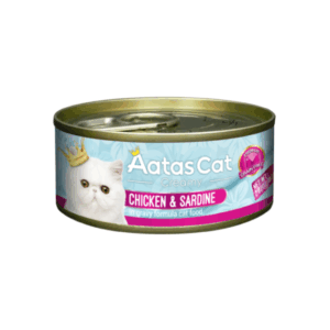 Aatas Creamy Chicken&Sardine konservai katėms, 80 g