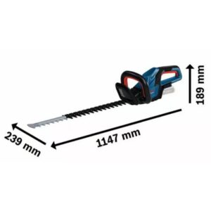 Akumuliatorinės gyvatvorių žirklės BOSCH GHE 18V-60 Solo - Image 2