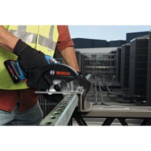 Akumuliatorinis diskinis pjūklas BOSCH GKM 18V-50 Solo - Image 4