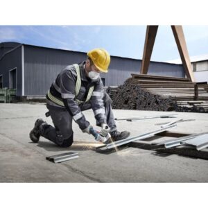 Kampinis šlifuoklis BOSCH GWS 18V-8 1x4.0Ah GAL1840, CC - Image 4