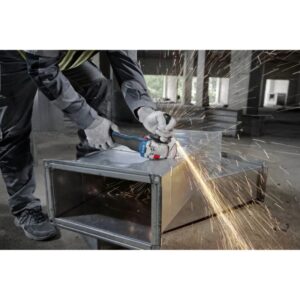 Kampinis šlifuoklis BOSCH GWS 18V-8 1x4.0Ah GAL1840, CC - Image 5