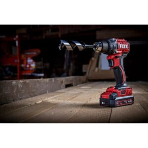 Akumuliatorinis smūginis gręžtuvas FLEX PD 2G 18,0V LD 2x2,5Ah - Image 5