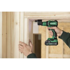 Akumuliatorinis suktuvas HiKOKI DS18DDQ 2,0Ah su sukimo priedais - Image 5