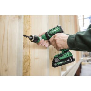 Akumuliatorinis suktuvas HiKOKI DS18DDQ 2,0Ah su sukimo priedais - Image 6