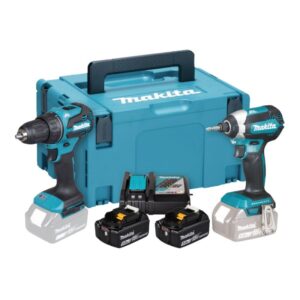 Akumuliatorinių įrankių rinkinys MAKITA 18V 2x5,0Ah DLX2535TJ