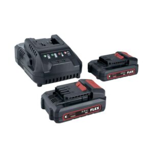 Akumuliatorių rinkinys FLEX P-SET 22Q 18V 2x2,5Ah