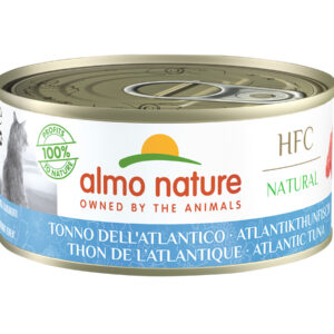 Almo Nature HFC Atlantic Tuna konservai katėms su atlanto vandenyno tunu, 70 g