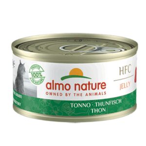 Almo Nature HFC Jelly Tuna 70g tunas drebučiuose konservai katėms, 70 g
