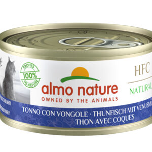 Almo Nature HFC Tuna with Clams konservai katėms su tunu ir moliuskais , 70 g