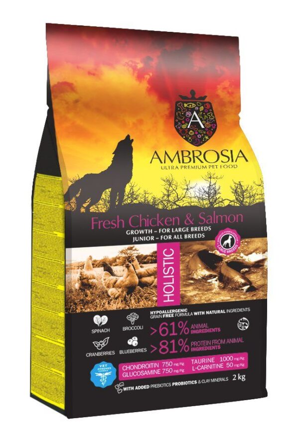 ambrosia-grain-free-junior-large-breed-fresh-chicken-salmon-begrudis-sausas-maistas-jauniems-dideliu-veisliu-sunims