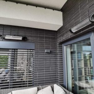 Anglies pluošto infraraudonųjų spindulių šildytuvas Veito BLADE S, juodas - Image 2