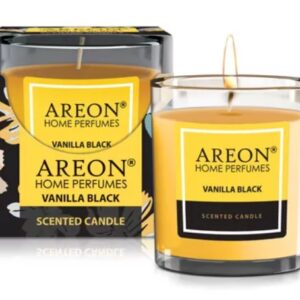 Aromatinė žvakė Vanilla Black, 120g (~25 h) │Areon