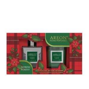 Rinkinys Kvapas 150 ml+žvakė Nordic Forest