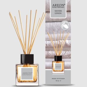 Areon oro gaiviklis namams STICKS - Silver Linen 50 ml